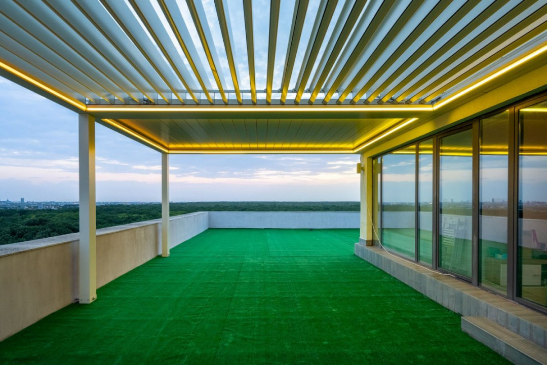 Privind in zare peste Padure deasupra tuturor - Penthouse unic cu terasa 191 mp!