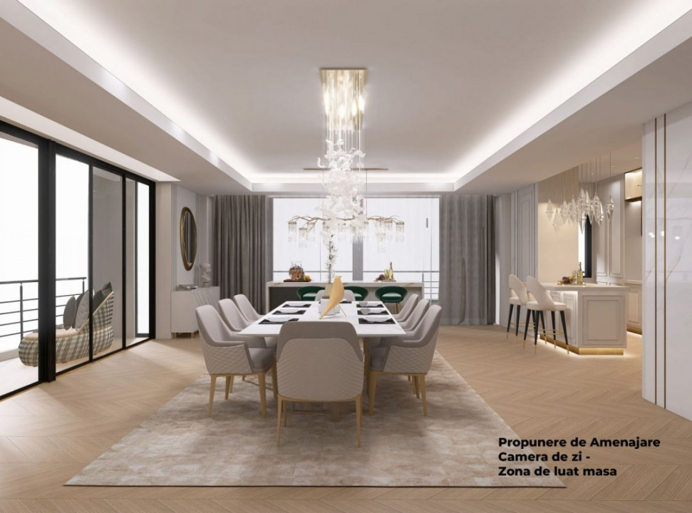 Privind in zare peste Padure deasupra tuturor - Penthouse unic cu terasa 191 mp!