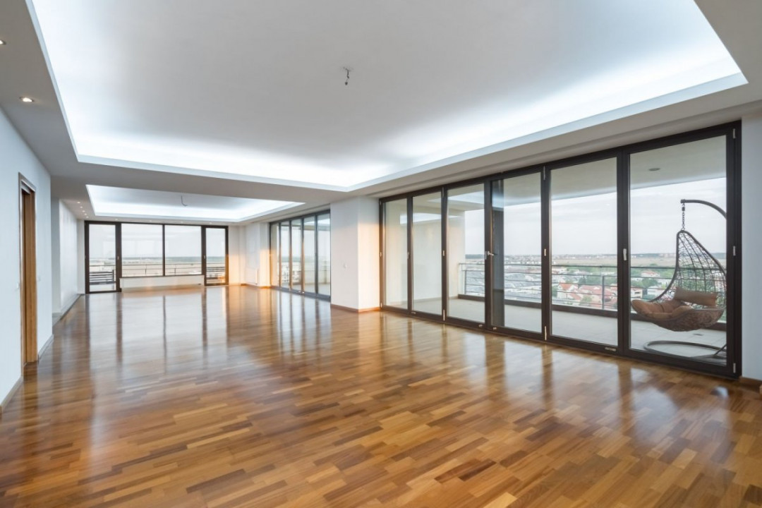 Privind in zare peste Padure deasupra tuturor - Penthouse unic cu terasa 191 mp!