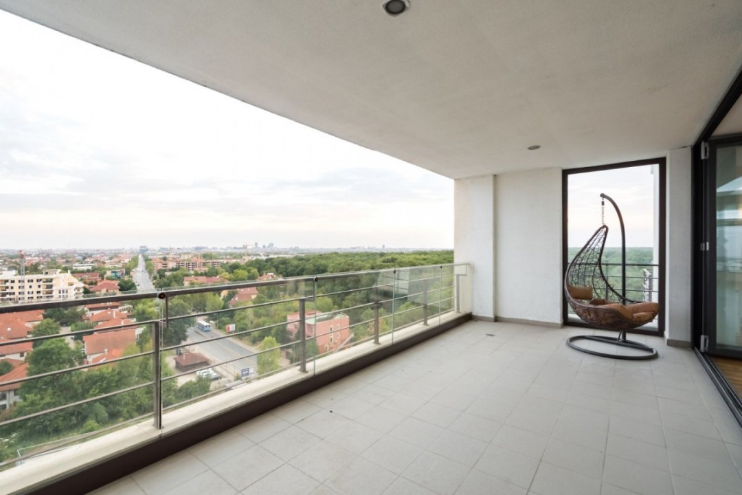 Privind in zare peste Padure deasupra tuturor - Penthouse unic cu terasa 191 mp!