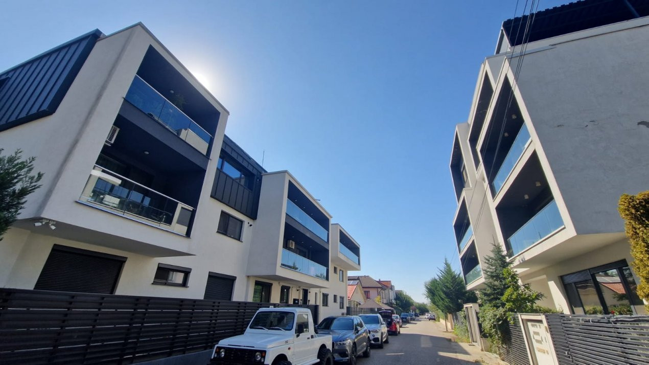 Apartament 4 cam. cu gradina proprie supeba, bloc Boutique, padure-Jandarmeriei