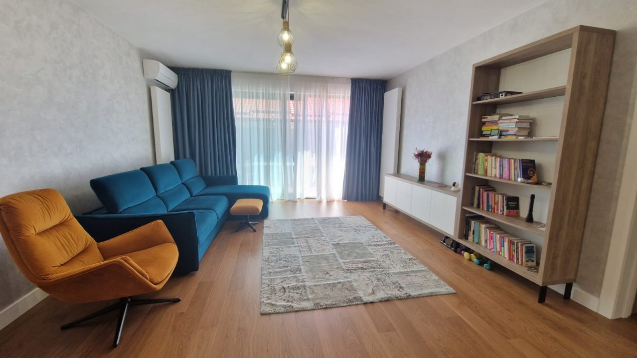 Apartament 4 cam. cu gradina proprie supeba, bloc Boutique, padure-Jandarmeriei