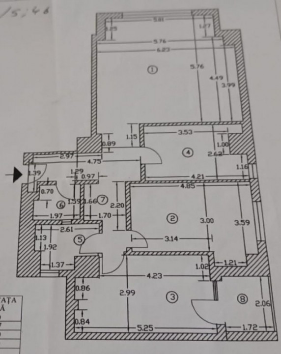 Apartament lux 3 camere+parcare Unirii-Alba Iulia