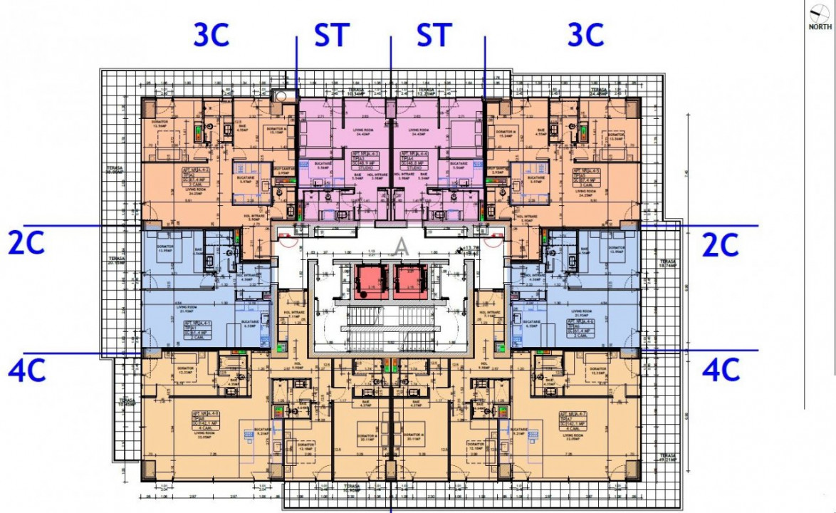 STUDIO DUBLU | ONE FLOREASCA TOWERS | 52MP | PROMENADA | 2025 