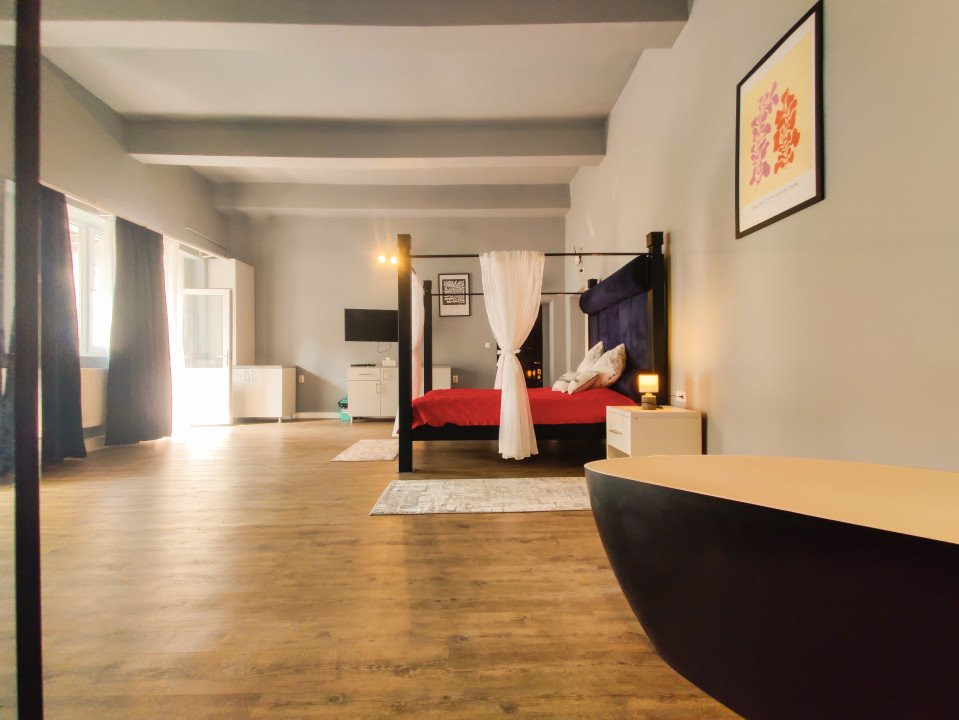 Studio - 46 MpU - Central - Pretabil regim hotelier - Spatiu comercial