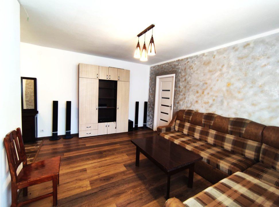 Apartament 2 camere de vânzare – Terezian, Sibiu | Renovat, mobilat, cu balcon