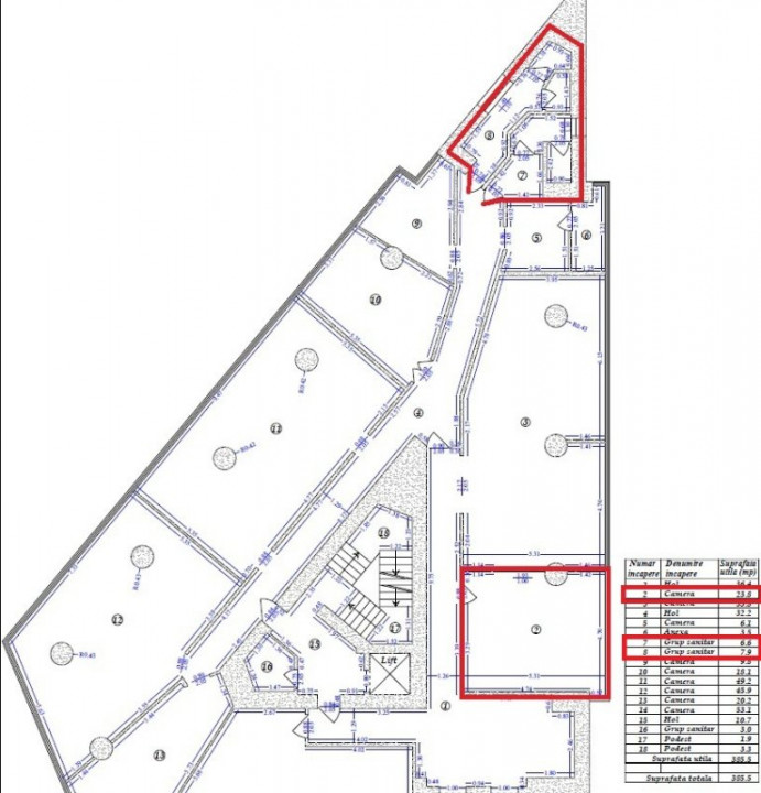 Spatiu de birouri | Vitan Center | Utilitati incluse