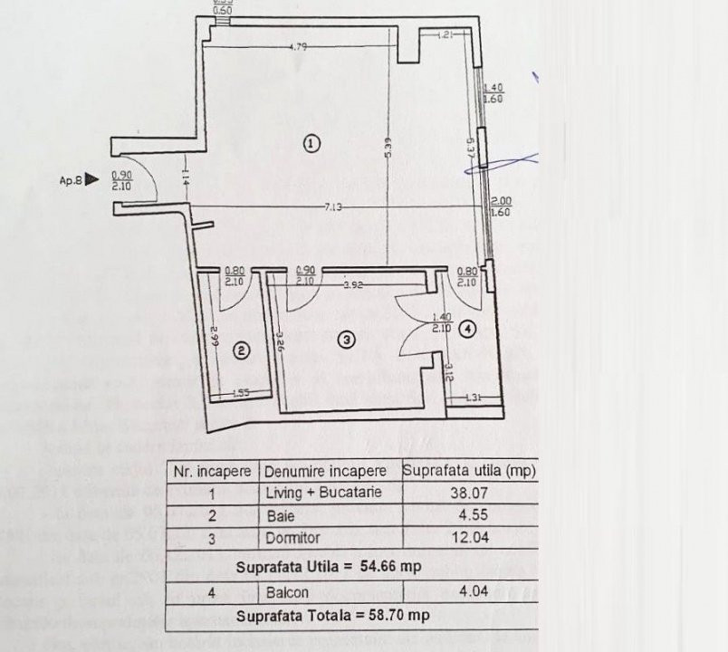 Super pret | 55 utili + Balcon | Bloc 2011 | VIDEO