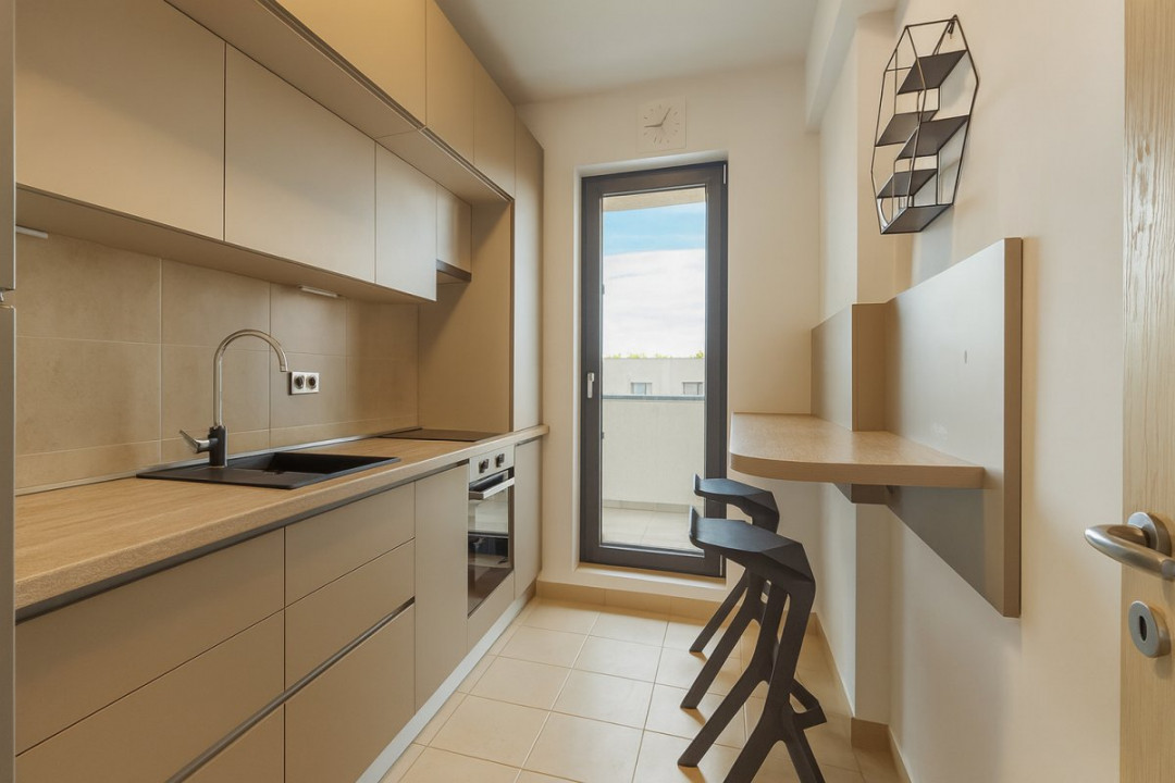 Greenfield Baneasa 2 camere, orientare SUD, LOC PARCARE inclus