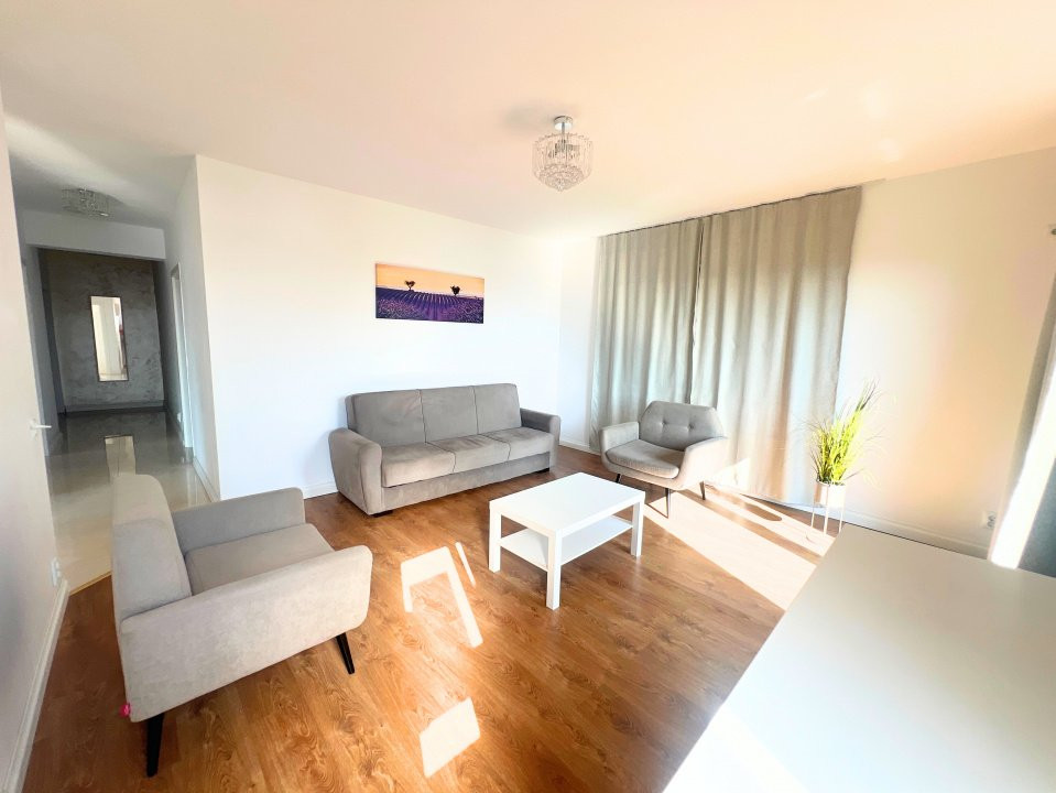 Aparatament 3 Camere | Bloc nou | Metrou Straulesti 10' | Mobilat |