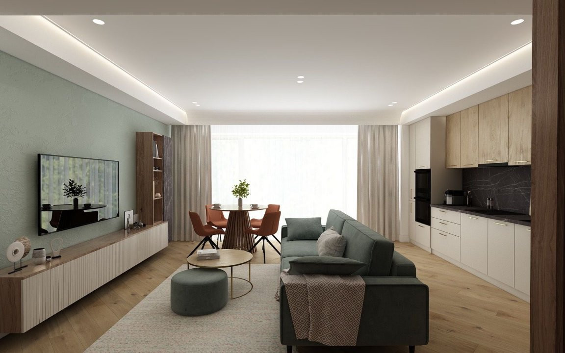 Apartament de 3 camere / Cortina 126 / Erou Iancu Nicolae / Cambridge School 