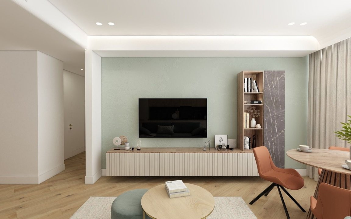 Apartament de 3 camere / Cortina 126 / Erou Iancu Nicolae / Cambridge School 