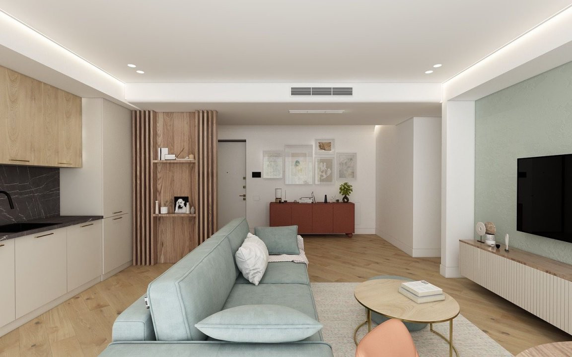 Apartament de 3 camere / Cortina 126 / Erou Iancu Nicolae / Cambridge School 