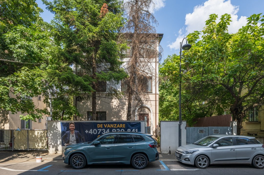 Vila Primaverii, S+P+1+M, 389 mp teren, 266 teren liber, luam urbanism P+4