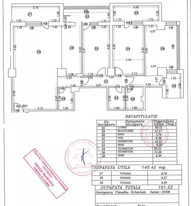 De Vânzare Apartament 4 Camere 161 mp, Baneasa-Phoenicia