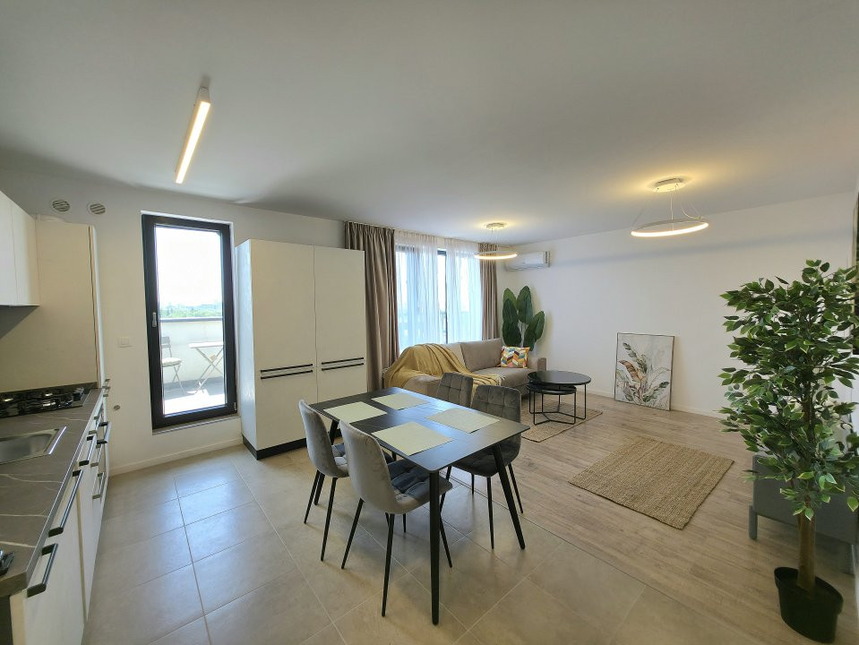 3 Rooms Penthouse + Terrace 16SQM + Parking | H Pipera Lake - Porsche Nord | New