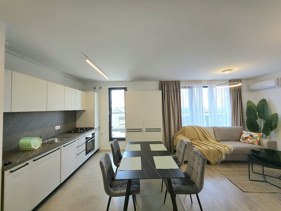 3 Rooms Penthouse + Terrace 16SQM + Parking | H Pipera Lake - Porsche Nord | New