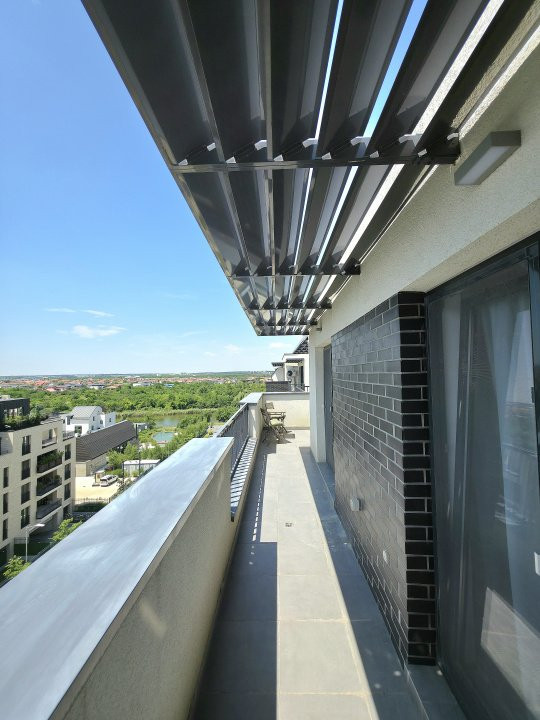 3 Rooms Penthouse + Terrace 16SQM + Parking | H Pipera Lake - Porsche Nord | New