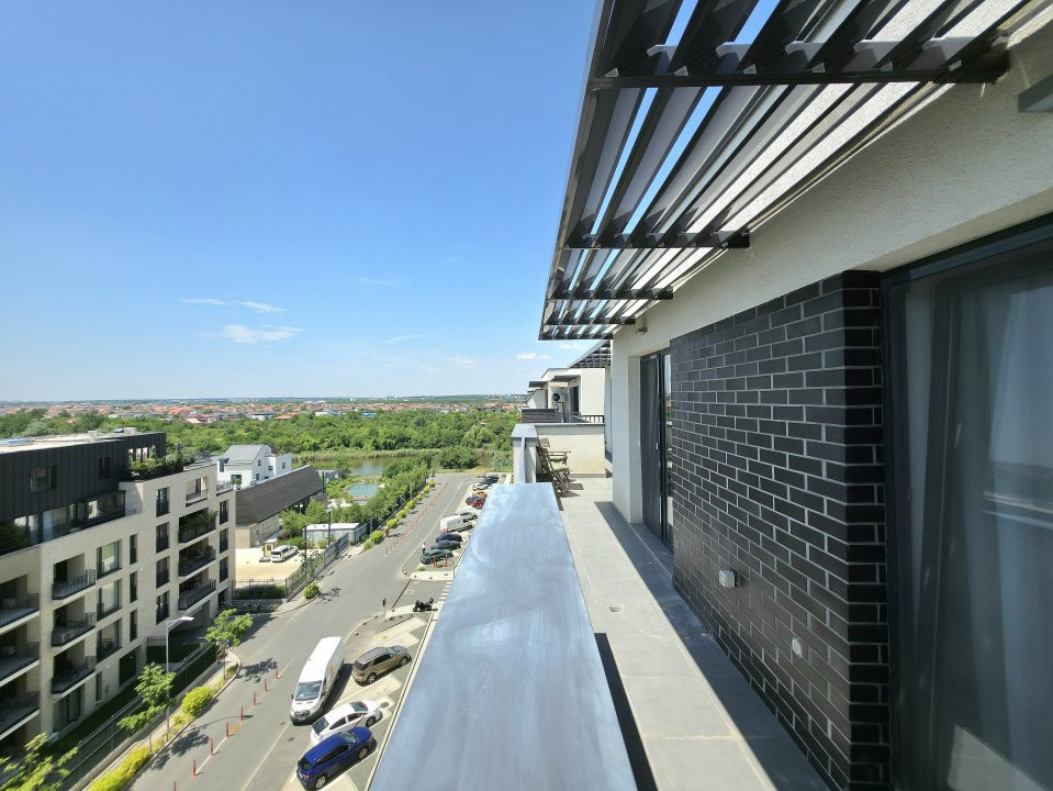3 Rooms Penthouse + Terrace 16SQM + Parking | H Pipera Lake - Porsche Nord | New