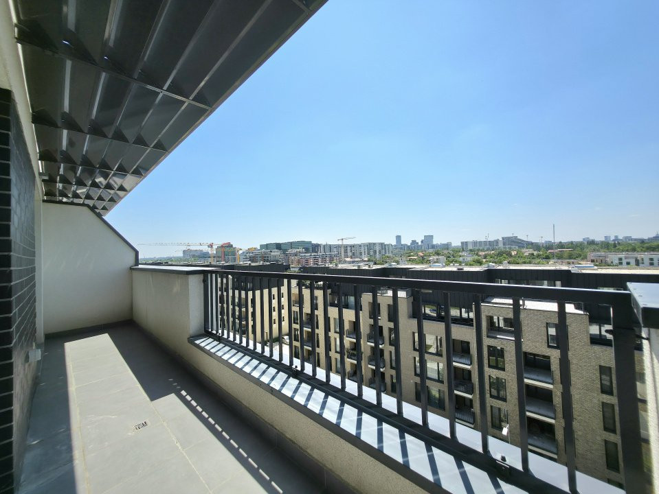 3 Rooms Penthouse + Terrace 16SQM + Parking | H Pipera Lake - Porsche Nord | New