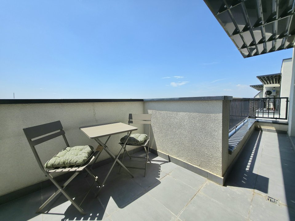 3 Rooms Penthouse + Terrace 16SQM + Parking | H Pipera Lake - Porsche Nord | New