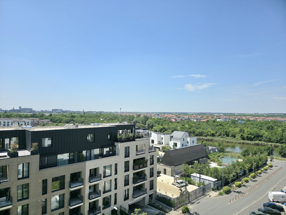3 Rooms Penthouse + Terrace 16SQM + Parking | H Pipera Lake - Porsche Nord | New