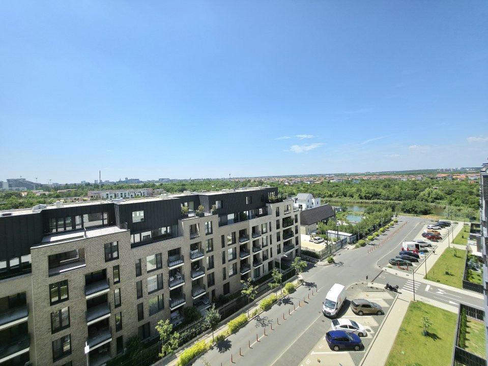 3 Rooms Penthouse + Terrace 16SQM + Parking | H Pipera Lake - Porsche Nord | New