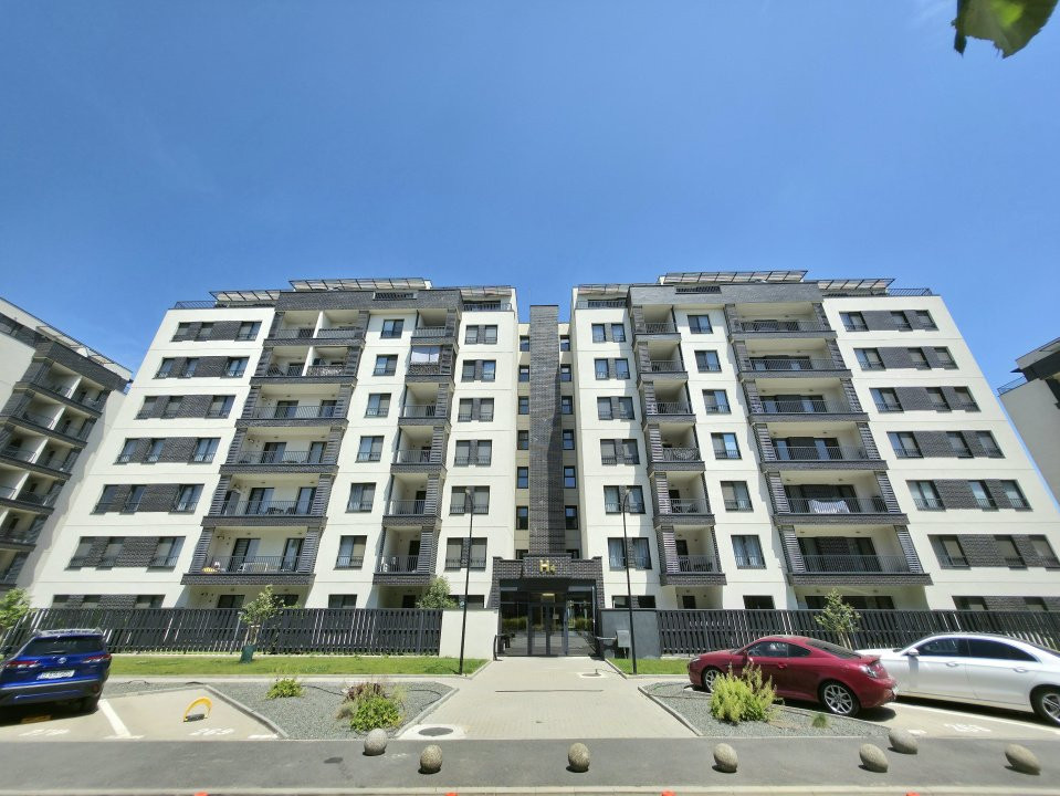 3 Rooms Penthouse + Terrace 16SQM + Parking | H Pipera Lake - Porsche Nord | New
