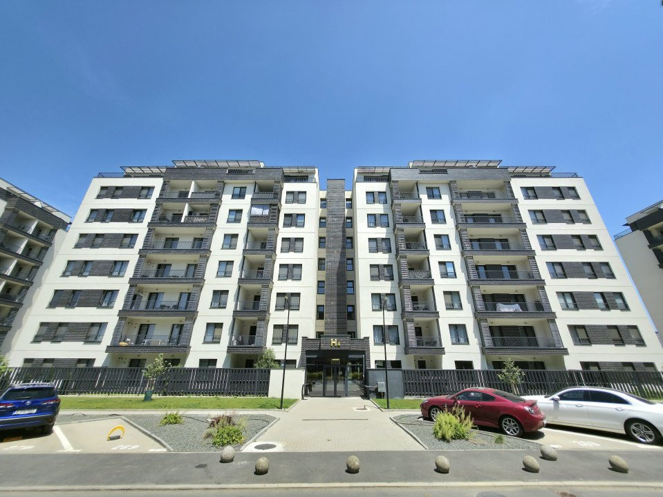3 Rooms Penthouse + Terrace 16SQM + Parking | H Pipera Lake - Porsche Nord | New
