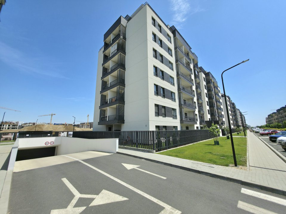 3 Rooms Penthouse + Terrace 16SQM + Parking | H Pipera Lake - Porsche Nord | New
