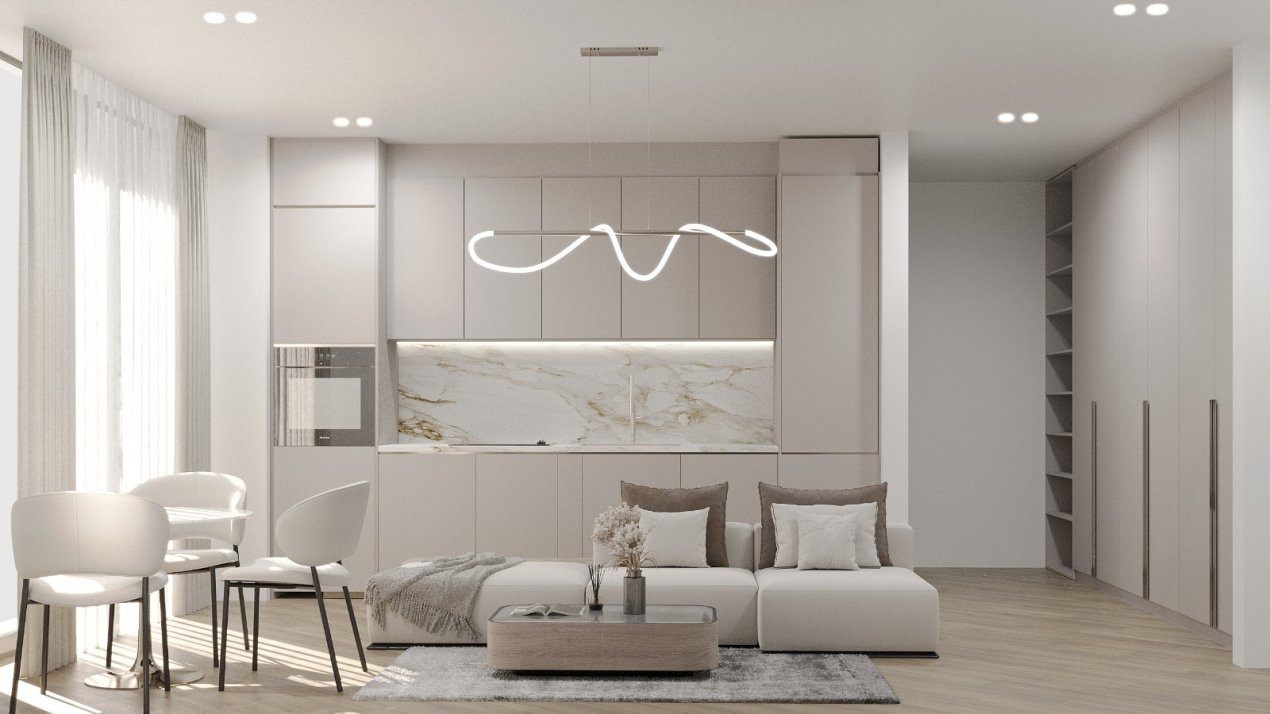 DE INCHIRIAT - Apartament de 3 camere / Cortina 126 / Cambridge School 