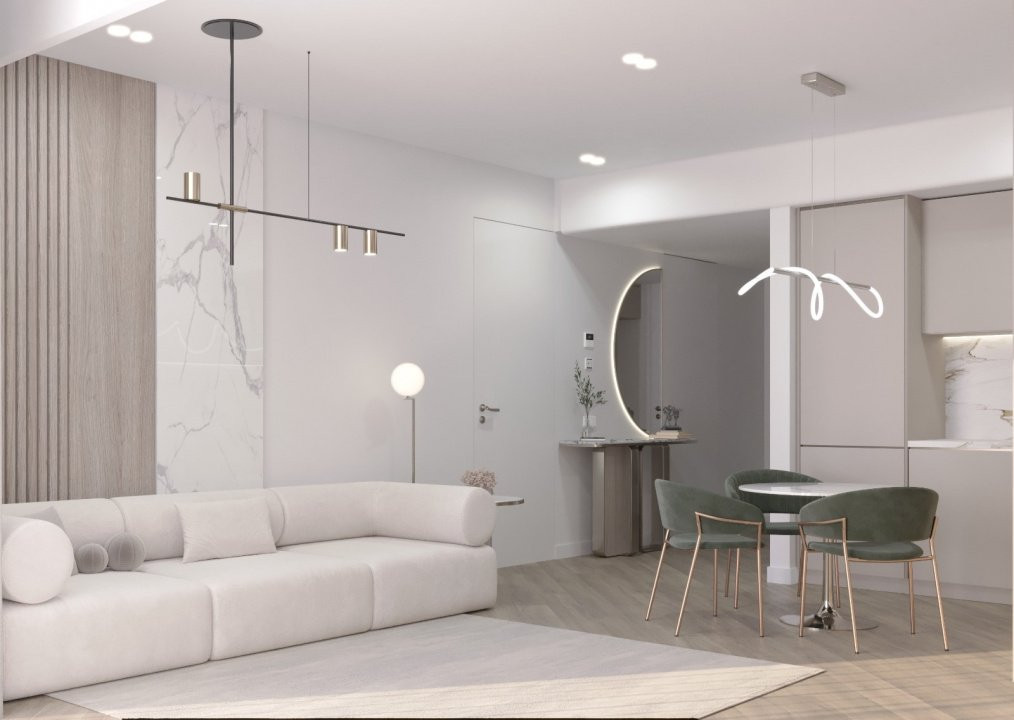 DE INCHIRIAT - Apartament de 2 camere / Cortina 126 / Cambridge School 