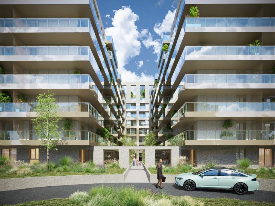 DE INCHIRIAT - Apartament de 2 camere / Cortina 126 / Cambridge School 