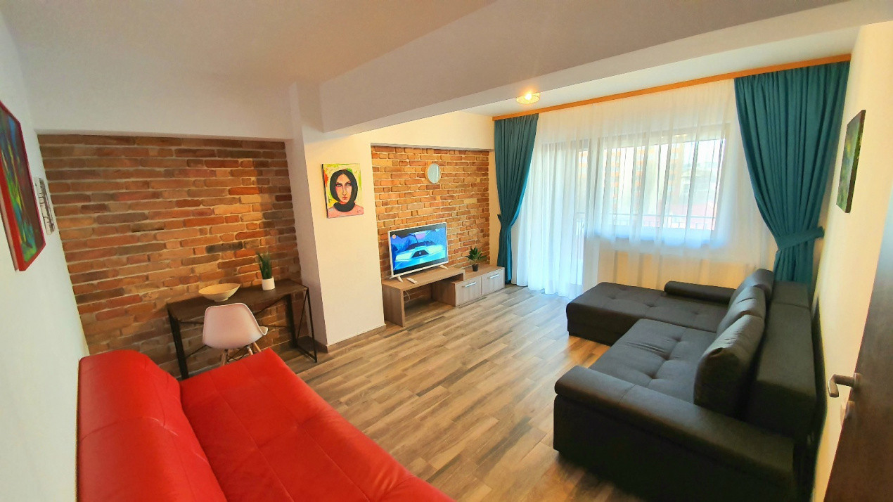  Inchiriere apartament 2 camere Central, bloc nou
