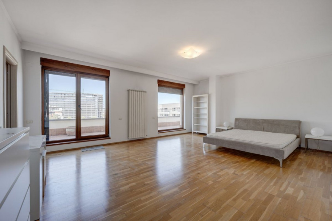 Penthouse spectaculos 5 camere, 482 mp, lift privat, Herăstrău – Satul Francez