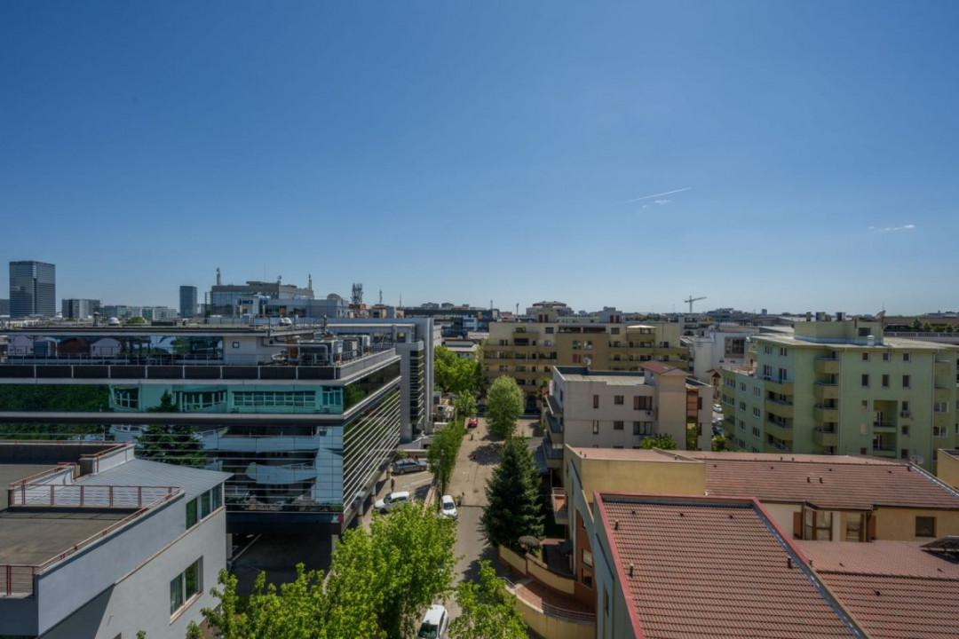Penthouse spectaculos 5 camere, 482 mp, lift privat, Herăstrău – Satul Francez