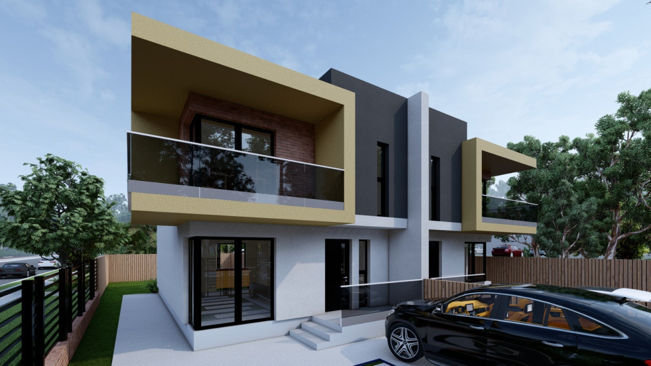 Case NOI cu 4 camere zona Trivale | TVA inclus