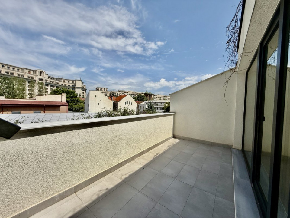 Unirii, apartament cu terasa proprie 40mp, priveliste panoramica 360grade
