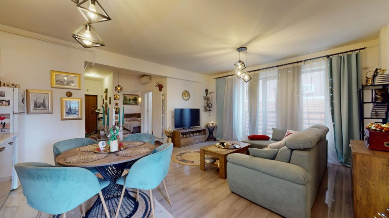 Apartament 2 camere, 53 mp + curte proprie 30 mp – Șoseaua Chitilei 50