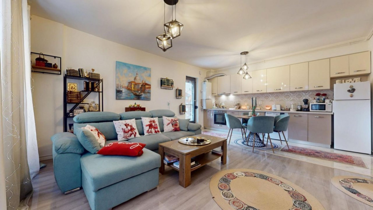 Apartament 2 camere, 53 mp + curte proprie 30 mp – Șoseaua Chitilei 50