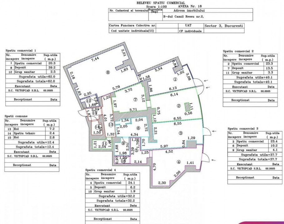 Spatiu comercial 32,2mp Dristor McDonald's Metrou Stradal Camil Ressu