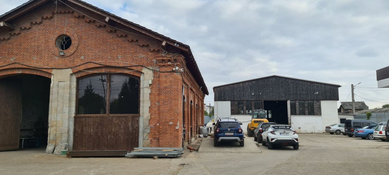 Spațiu industrial - hala productie si depozitare - PUCIOASA