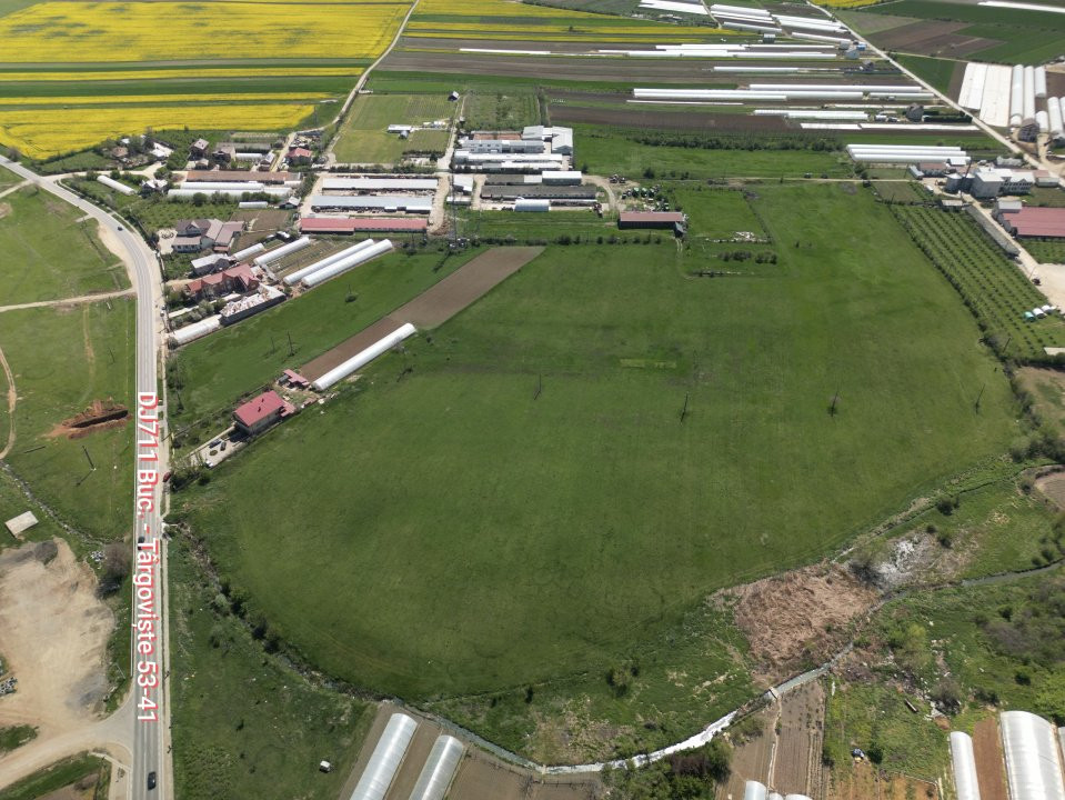 Oportunitate de investiție strategică în Băleni-Români: Teren de 95.000 m² 