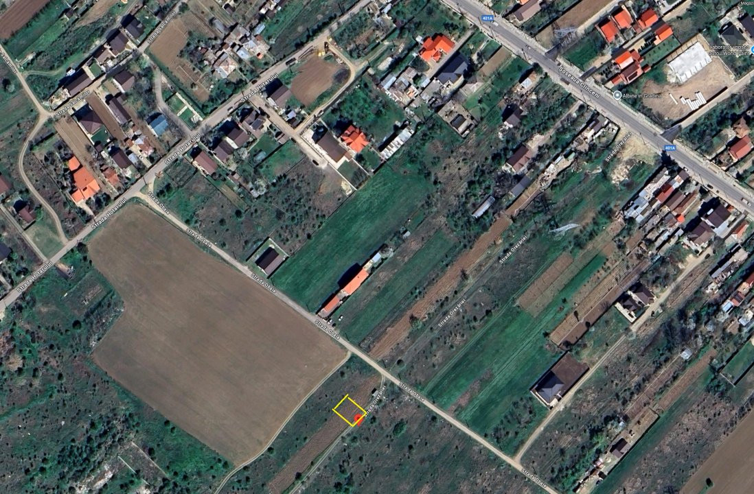 Teren constructii 510 mp -de vanzare, Bragadiru