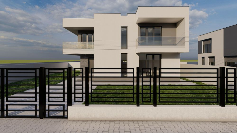Case individuale cu 4 camere Pitesti | Tancodrom | Proiect Nou 2025