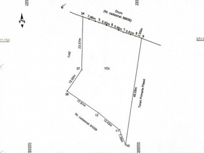 Teren de vânzare – Str. Izvorului, Pitești, zona Stadion