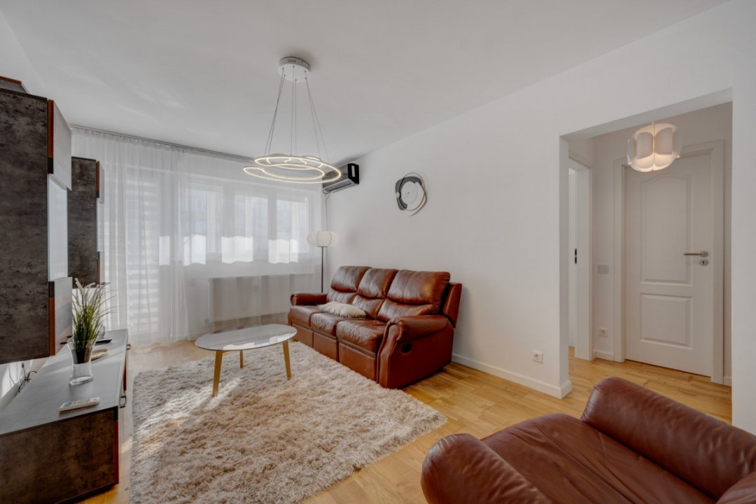 Apartament de 2 camere proaspăt renovat, 5 min metrou, prima închiriere!