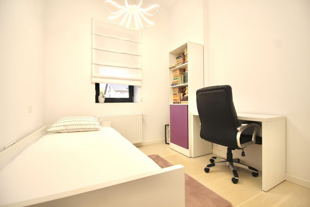 BANEASA-SOS. STRAULESTI, APARTAMENT CU GRADINA 20 MP SI LOC PARCARE!