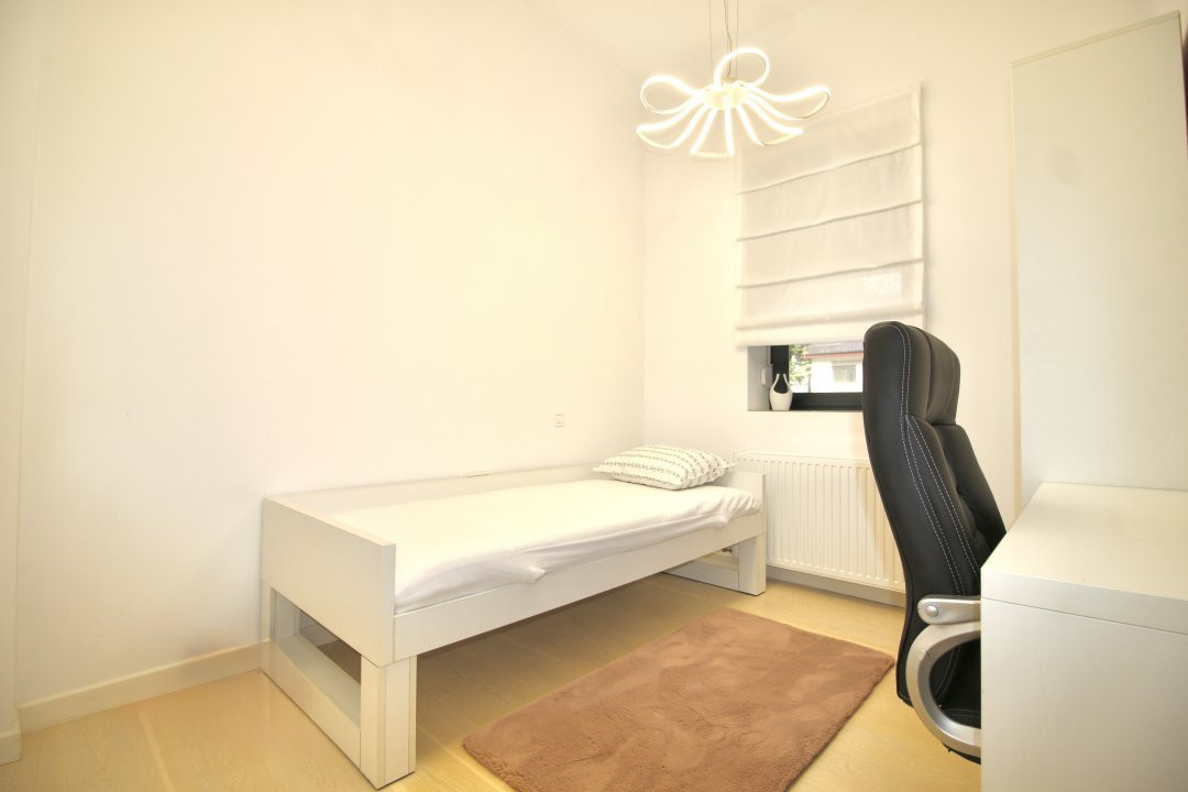 BANEASA-SOS. STRAULESTI, APARTAMENT CU GRADINA 20 MP SI LOC PARCARE!