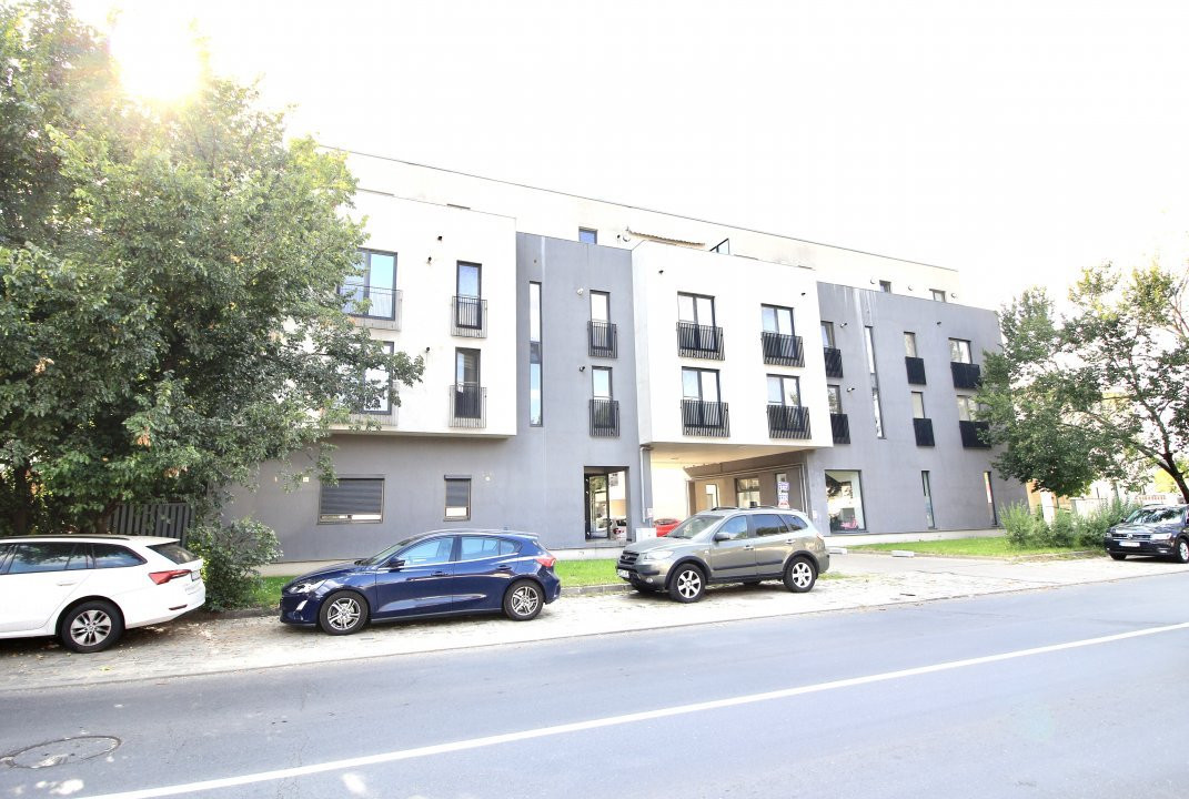 BANEASA-SOS. STRAULESTI, APARTAMENT CU GRADINA 20 MP SI LOC PARCARE!